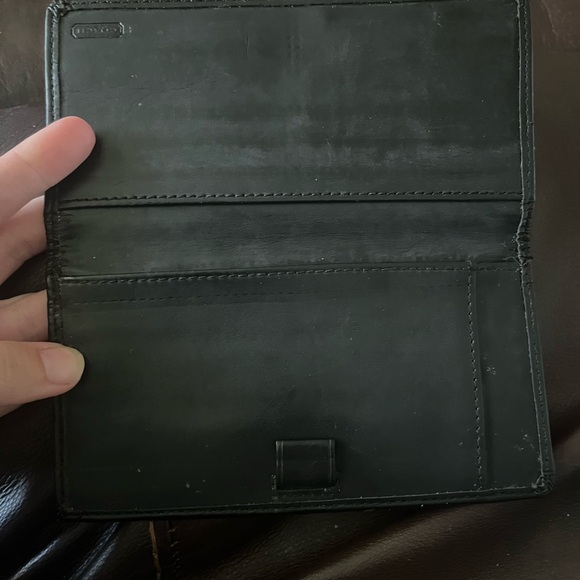 Coach slim wallet or checkbook cover - Picture 2 of 4